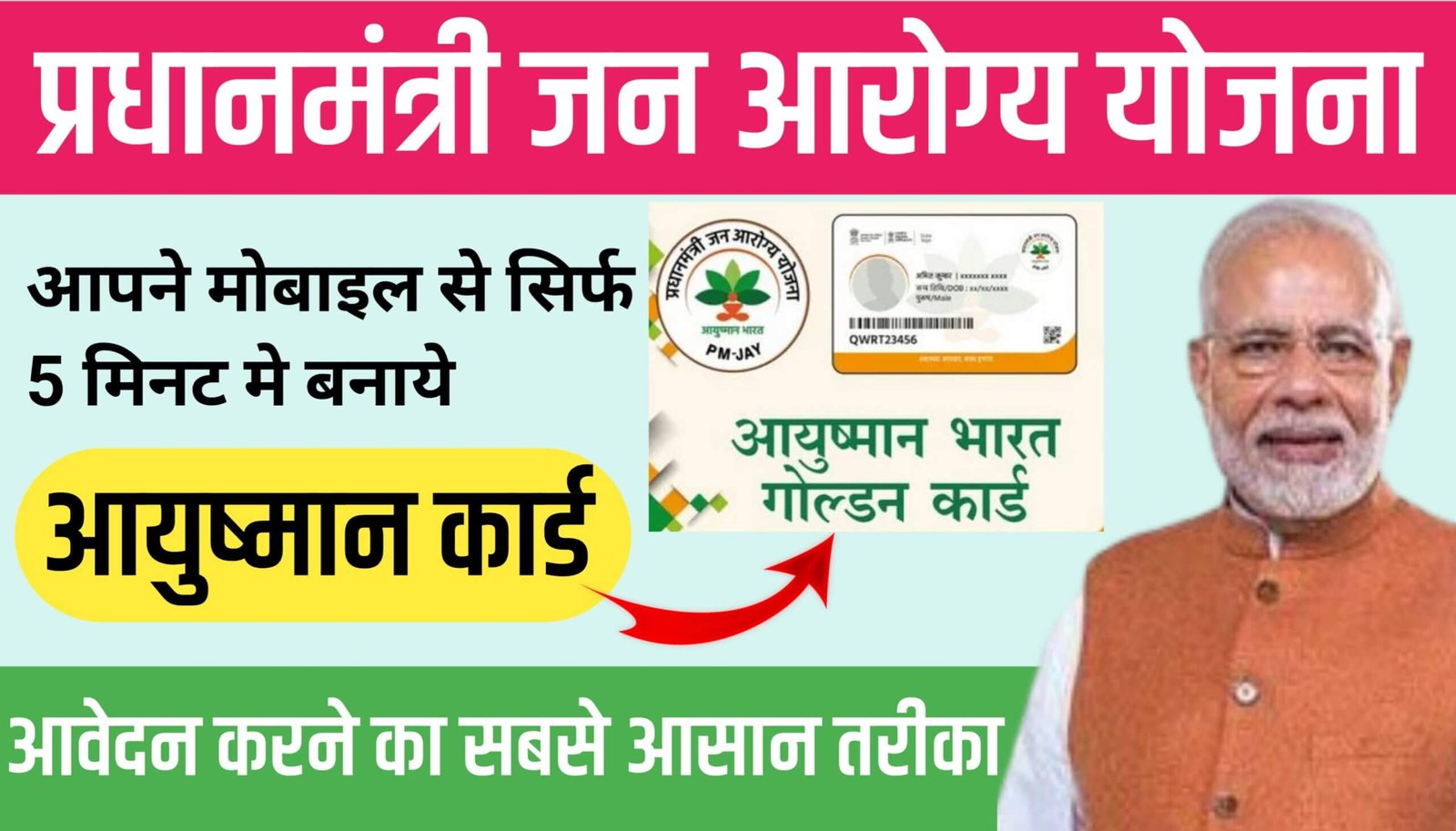 Ayushman Bharat Card 2024 Online Apply