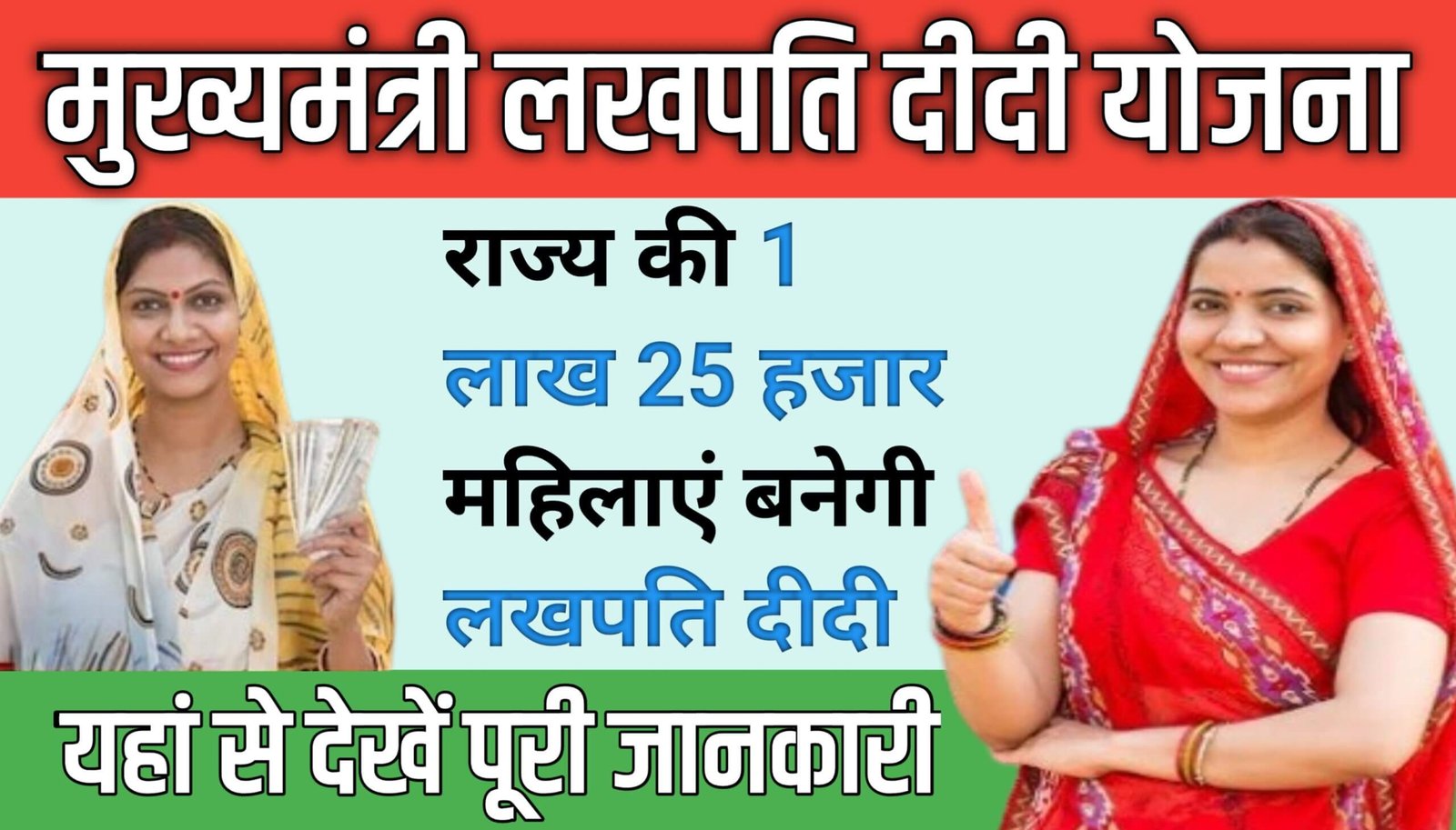 Mukhyamantri Lakhpati Didi Yojana Online Apply